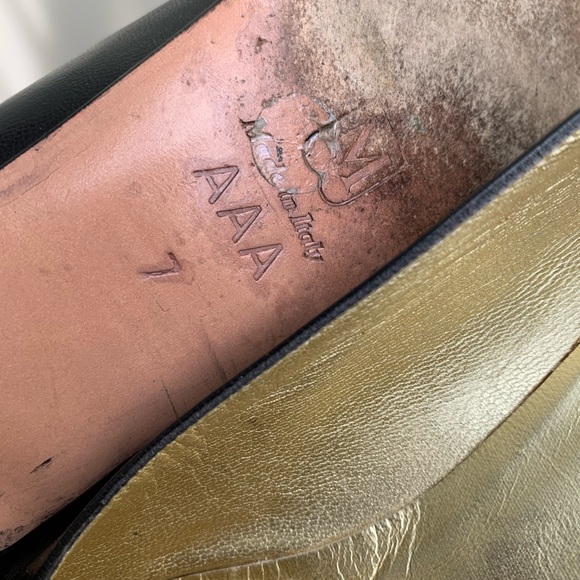 Vintage Bruglo Magli Leather Flats - Picture 4 of 7